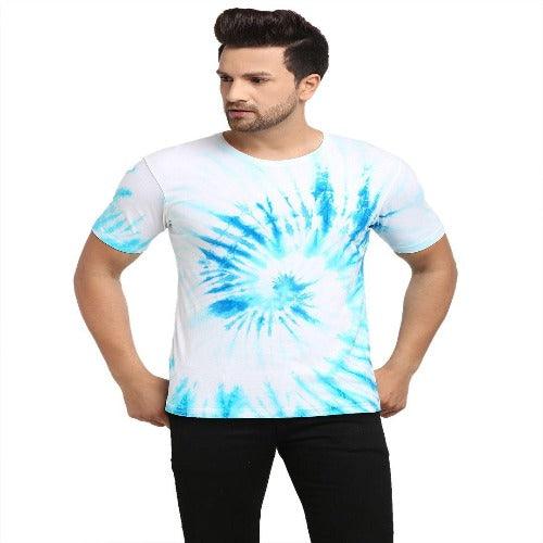 Ennoble Men's Tie & dye Cotton T-shirts - Springkart 