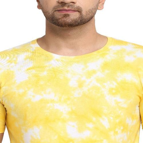 Ennoble Men's Tie & dye Cotton T-shirts - Springkart 