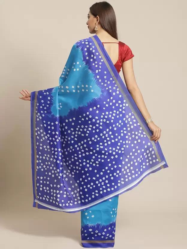 Beautiful Printed Art Silk Sarees - Springkart 