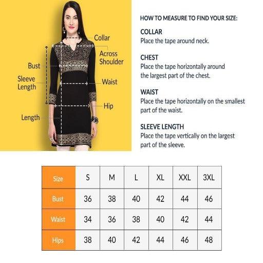 Trendy Rayon Embroidered Kurtis - Springkart 