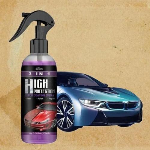 3 in 1 High Protection Quick Car Ceramic Coating Spray - Springkart 