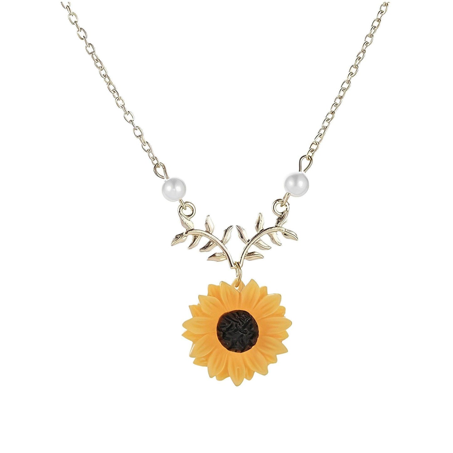 Sunflower Necklace For Women & Girls - Springkart 