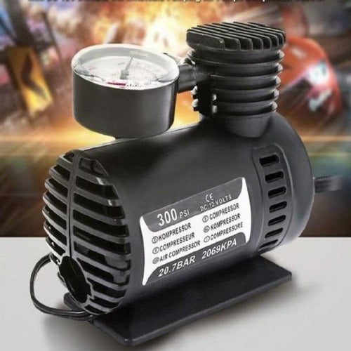 Portable Air Compressor Pump Tyre Inflator - Springkart 