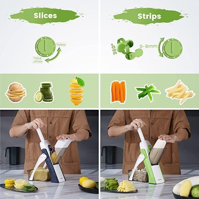 All in 1 Multi-Purpose Mandoline Slicer - Springkart 