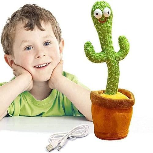 LED Musical Dancing & Mimicry Cactus Toy - Springkart 