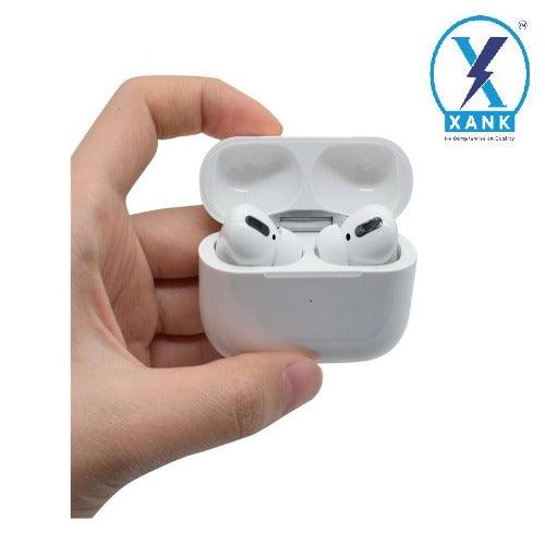 XANK Air-pods Pro with Wireless Charging Case with Sensor Enabled Bluetooth Headset (White, True Wireless) - Springkart 