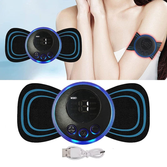 Mini Massager with 8 Modes and 19 Strength Levels,Rechargeable Electric Massager for Shoulder,Arms,Legs,Back Pain for Men and Women - Springkart 