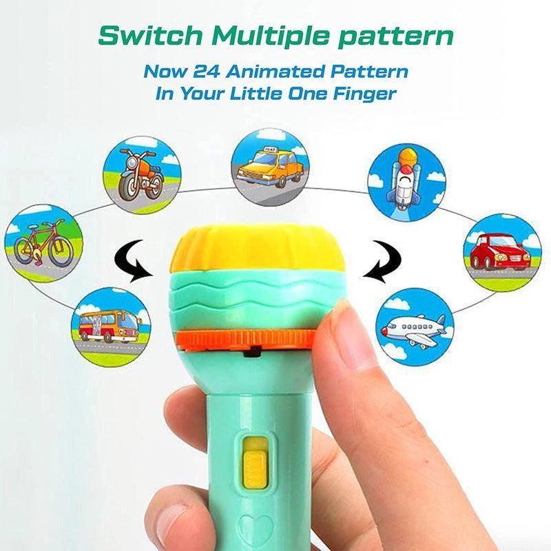 Slide Flashlight Torch Education Learning�Kids Toy - Springkart 