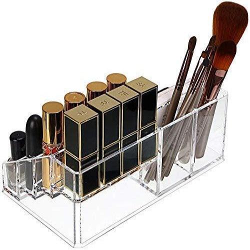 Acrylic Makeup Mascara Liner Brush Storage Lipstick Cosmetic Organizer - Springkart 