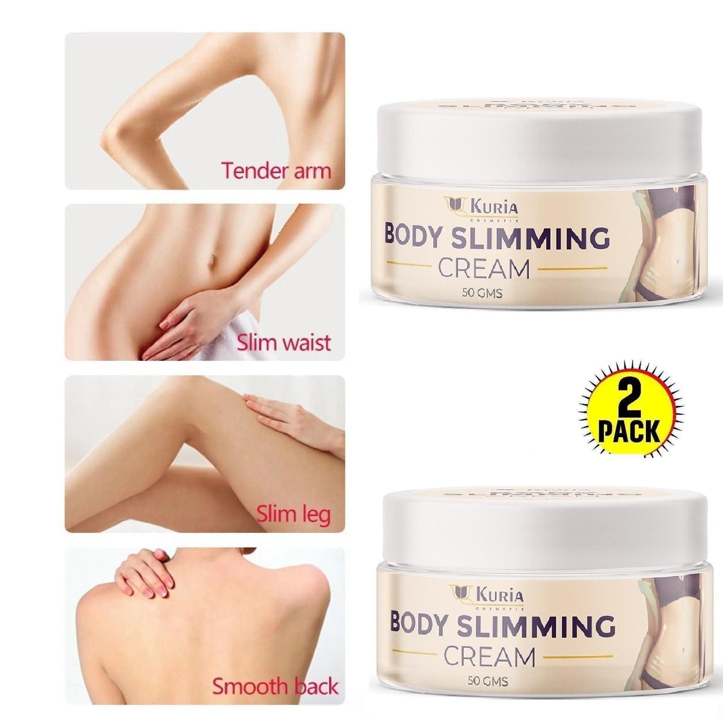 KURAI Slimming Cream Fat Burning - Springkart 