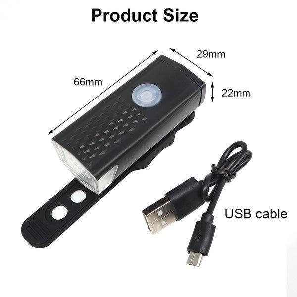 USB Rechargeable Bicycle Light - Springkart 