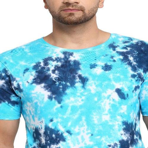 Ennoble Men's Tie & dye Cotton T-shirts - Springkart 