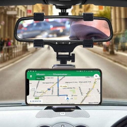 Rearview Mirror Phone Holder for Car - Springkart 