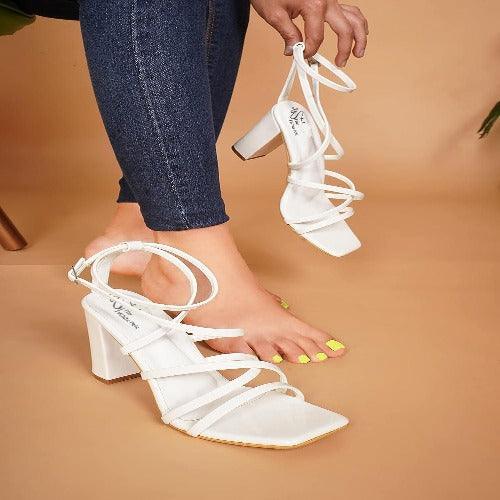 Block Heel Comfortable & Trendy sandals For Women's - Springkart 