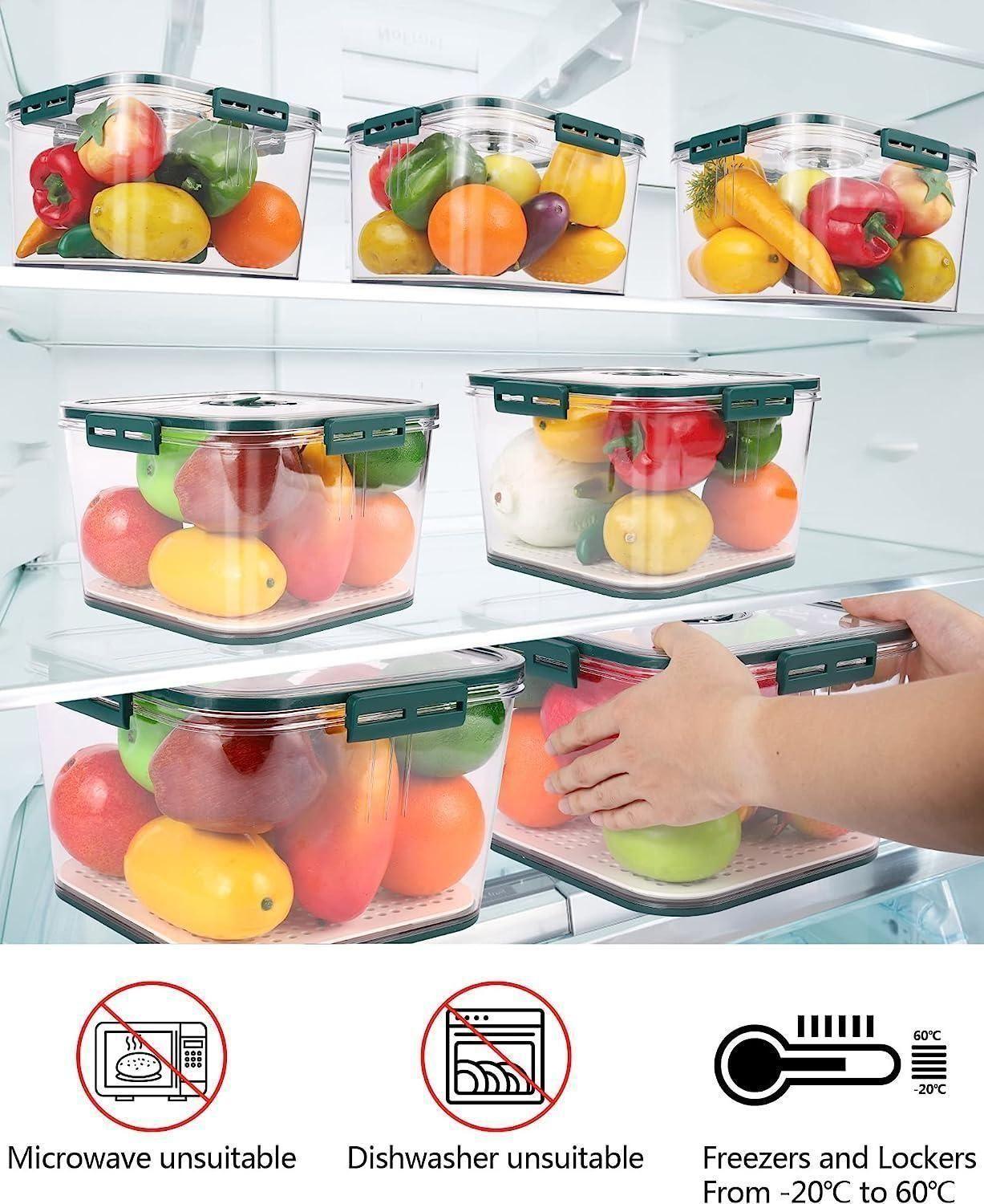 Freshness Preservation Food Storage Container(Pack of 3) - Springkart 