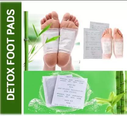 Cleansing Detox Foot Pads [Pack of 10 Patches For 5 day] Plaster & Patch (1 Units) - Springkart 